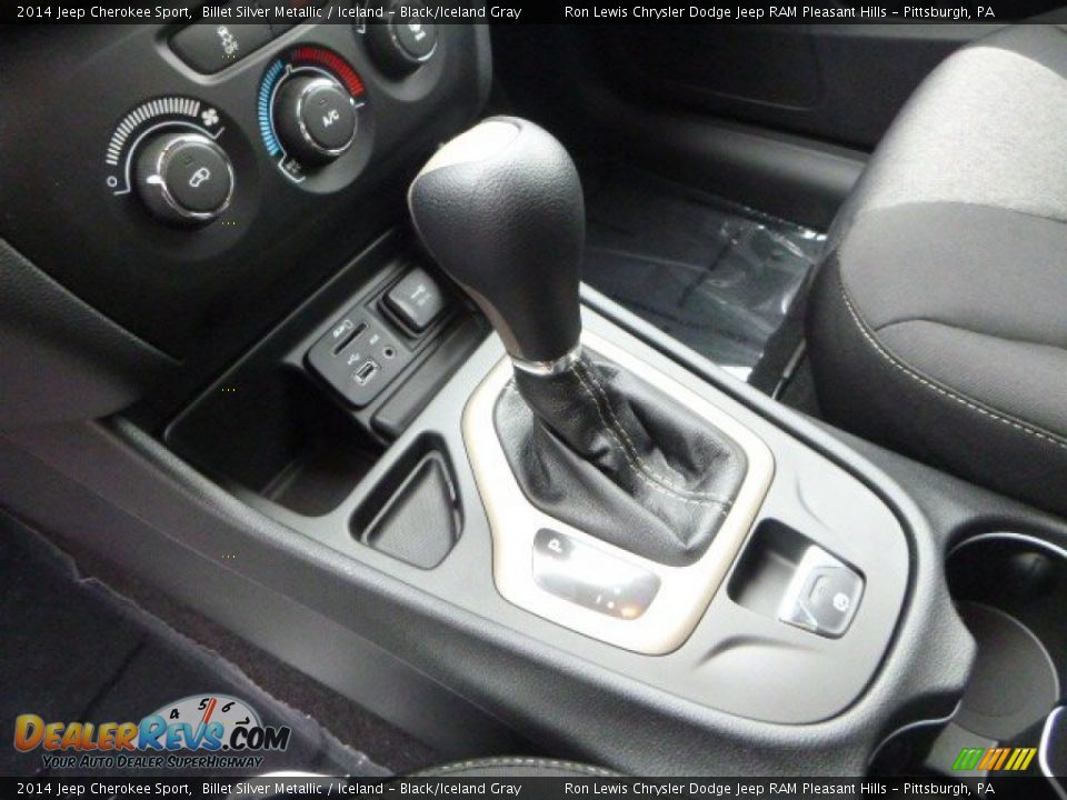 2014 Jeep Cherokee Sport Billet Silver Metallic / Iceland - Black/Iceland Gray Photo #17