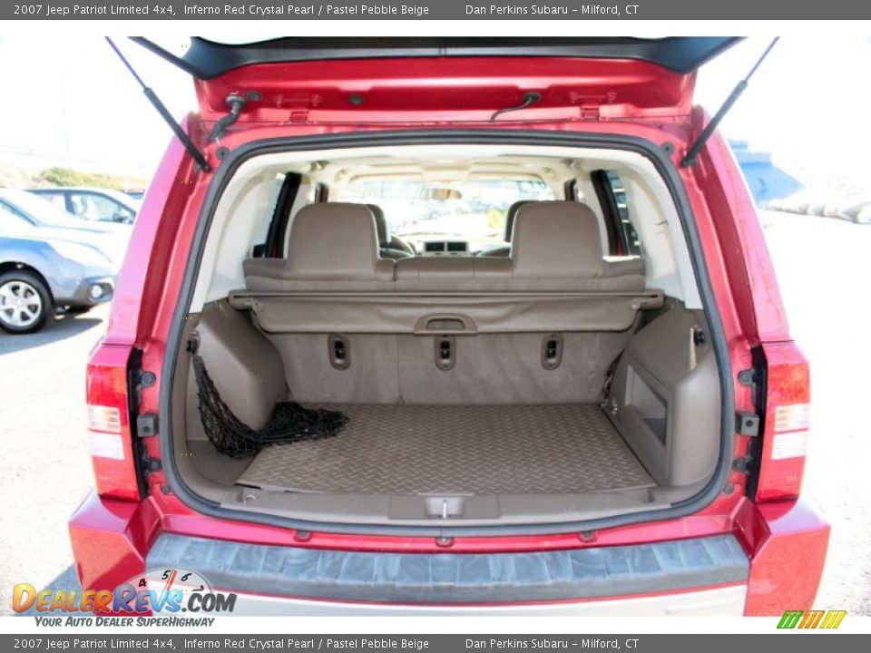 2007 Jeep Patriot Limited 4x4 Inferno Red Crystal Pearl / Pastel Pebble Beige Photo #9