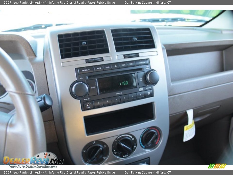 2007 Jeep Patriot Limited 4x4 Inferno Red Crystal Pearl / Pastel Pebble Beige Photo #14
