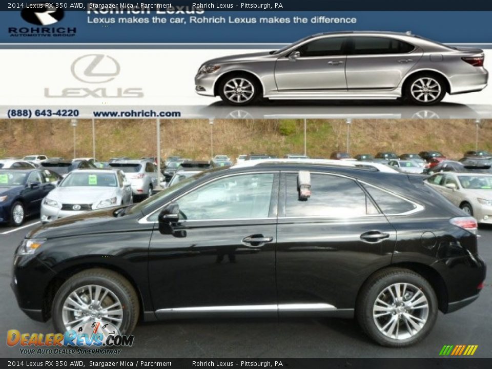 2014 Lexus RX 350 AWD Stargazer Mica / Parchment Photo #1