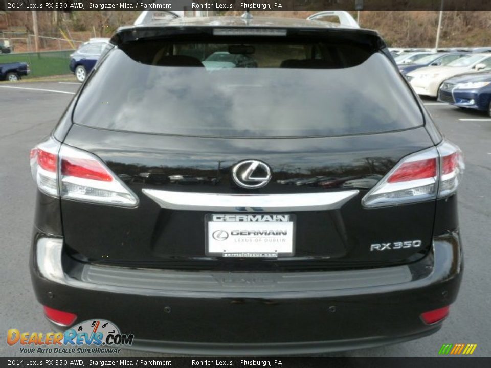 2014 Lexus RX 350 AWD Stargazer Mica / Parchment Photo #3