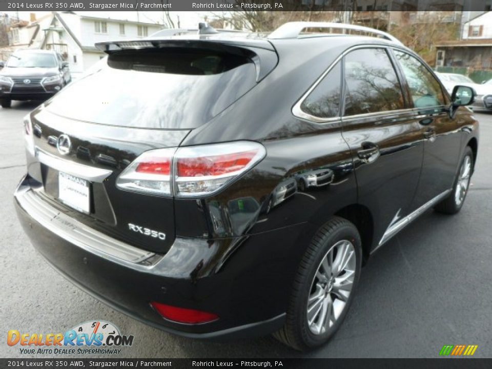 2014 Lexus RX 350 AWD Stargazer Mica / Parchment Photo #4
