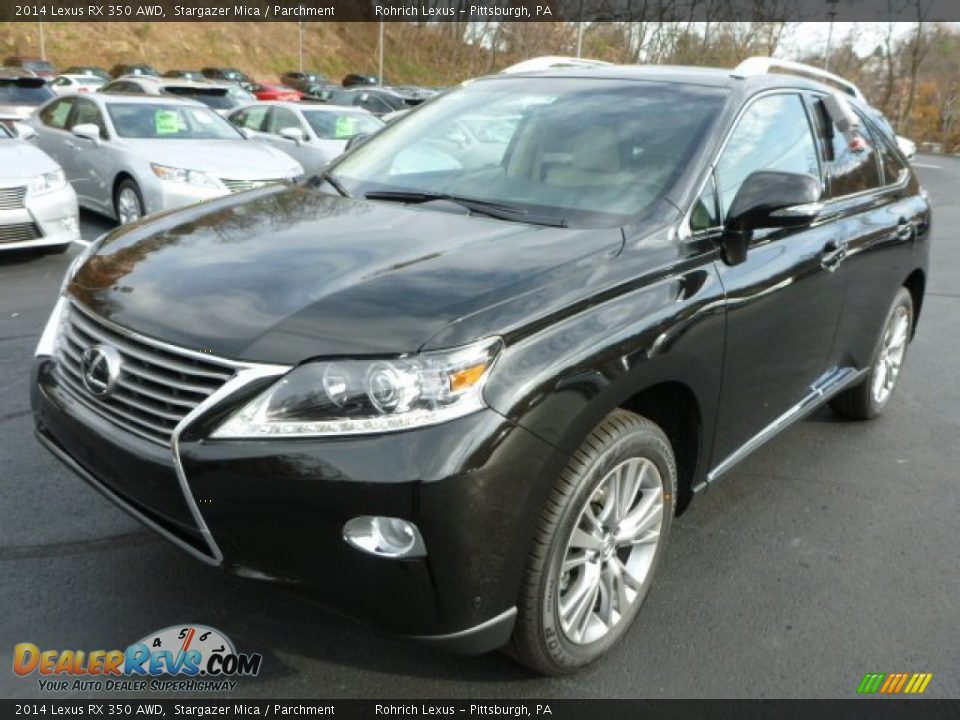 2014 Lexus RX 350 AWD Stargazer Mica / Parchment Photo #7