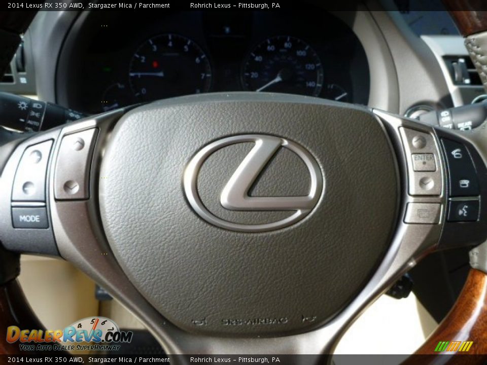 2014 Lexus RX 350 AWD Steering Wheel Photo #16