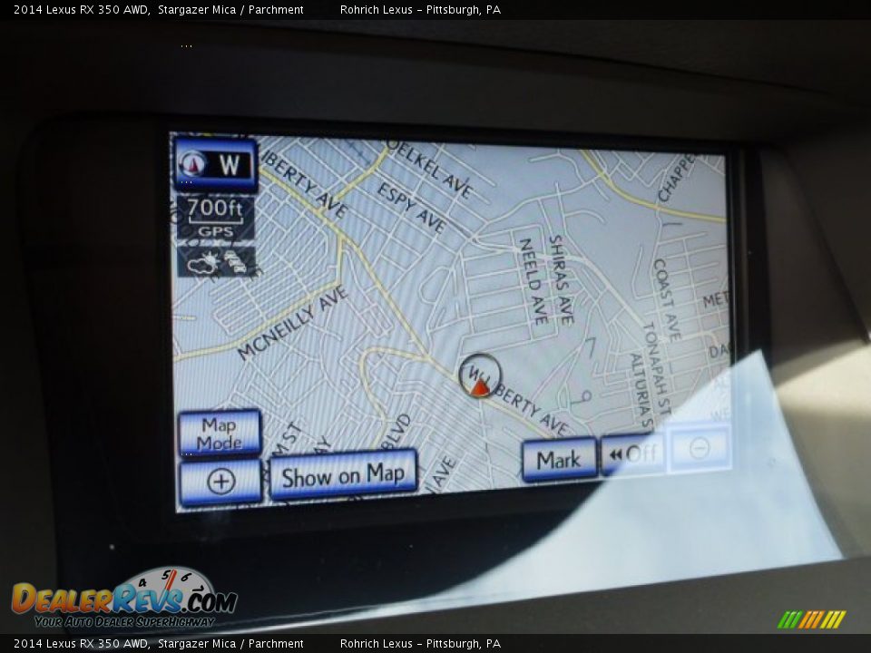 2014 Lexus RX 350 AWD Stargazer Mica / Parchment Photo #17