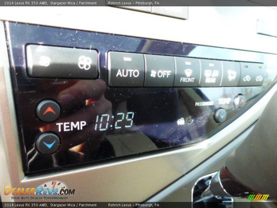 2014 Lexus RX 350 AWD Stargazer Mica / Parchment Photo #20