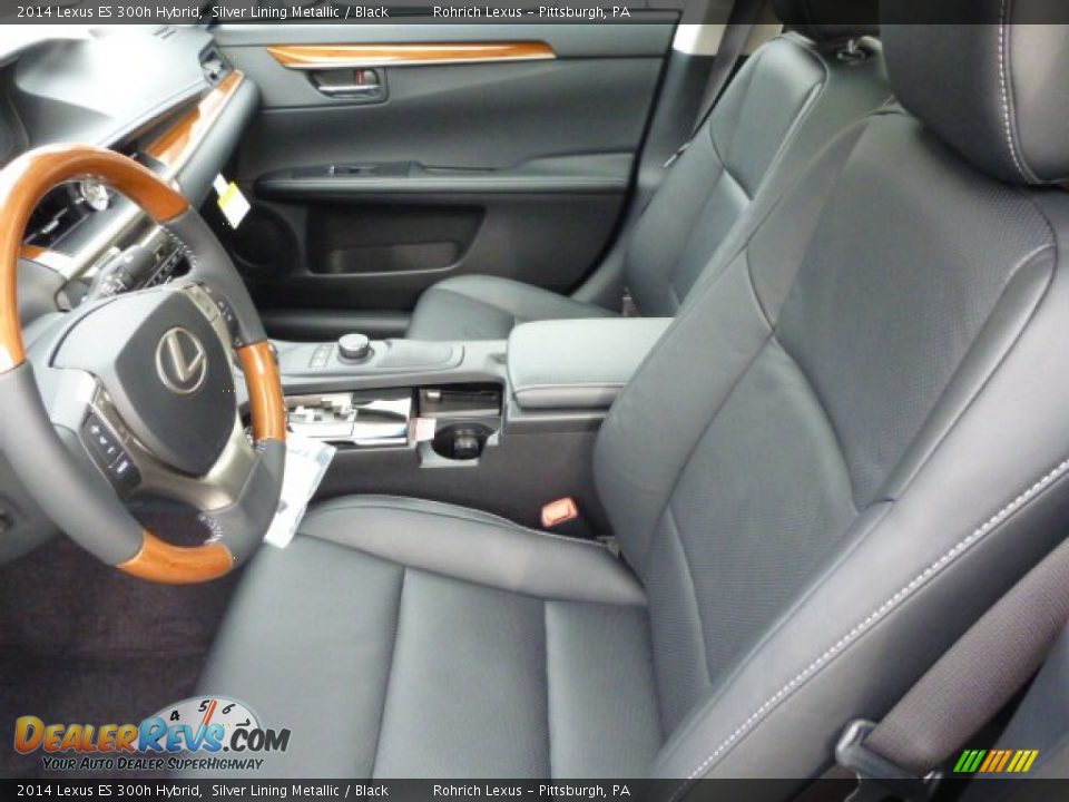 Front Seat of 2014 Lexus ES 300h Hybrid Photo #9