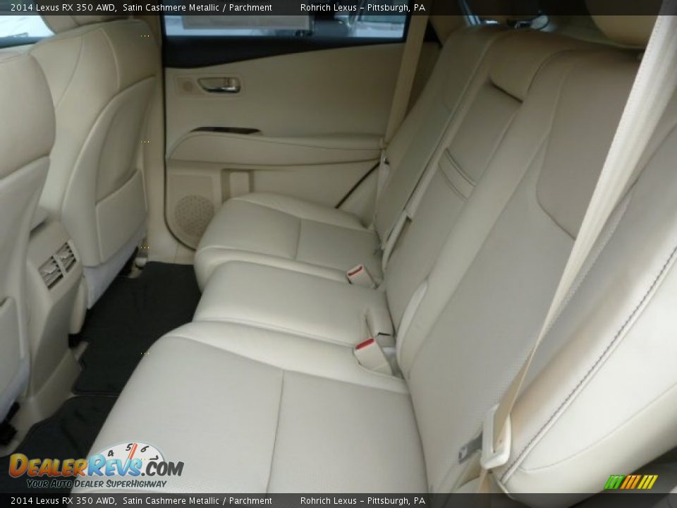 2014 Lexus RX 350 AWD Satin Cashmere Metallic / Parchment Photo #10