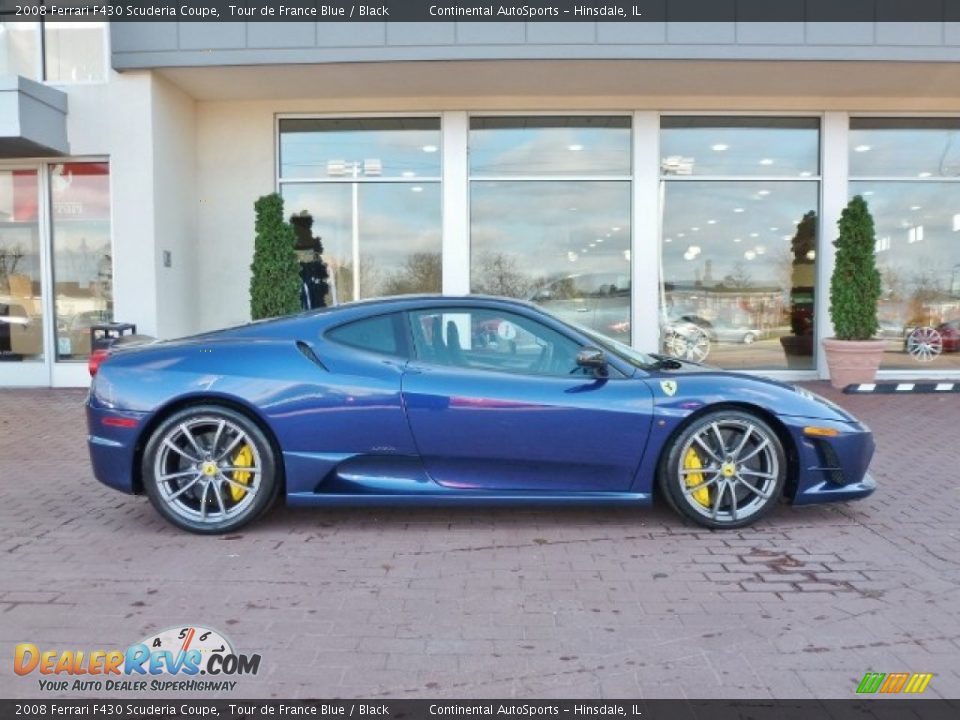 Tour de France Blue 2008 Ferrari F430 Scuderia Coupe Photo #6