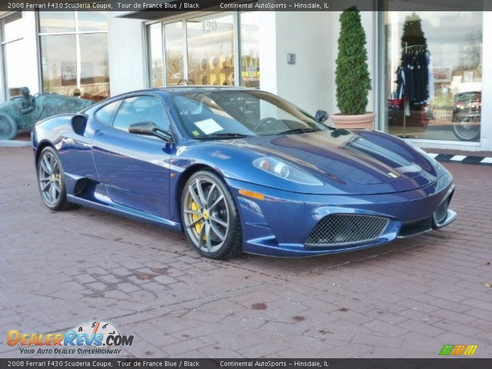 Front 3/4 View of 2008 Ferrari F430 Scuderia Coupe Photo #8