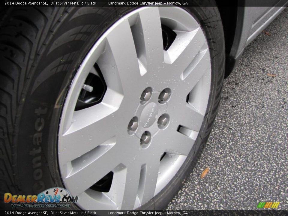 2014 Dodge Avenger SE Billet Silver Metallic / Black Photo #5