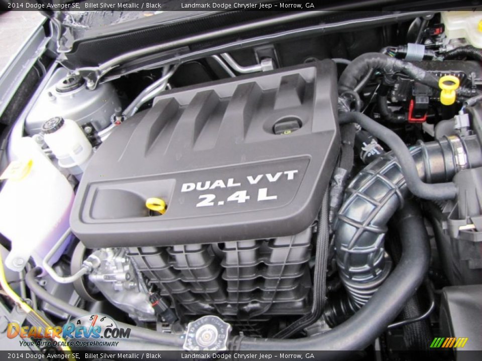2014 Dodge Avenger SE Billet Silver Metallic / Black Photo #9