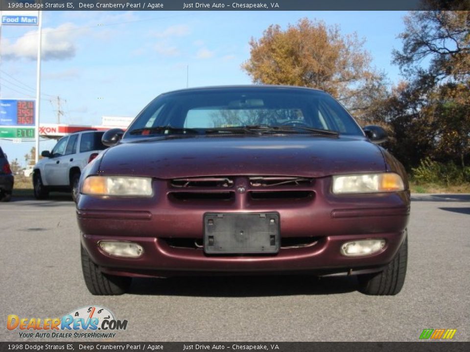 Deep Cranberry Pearl 1998 Dodge Stratus ES Photo #8