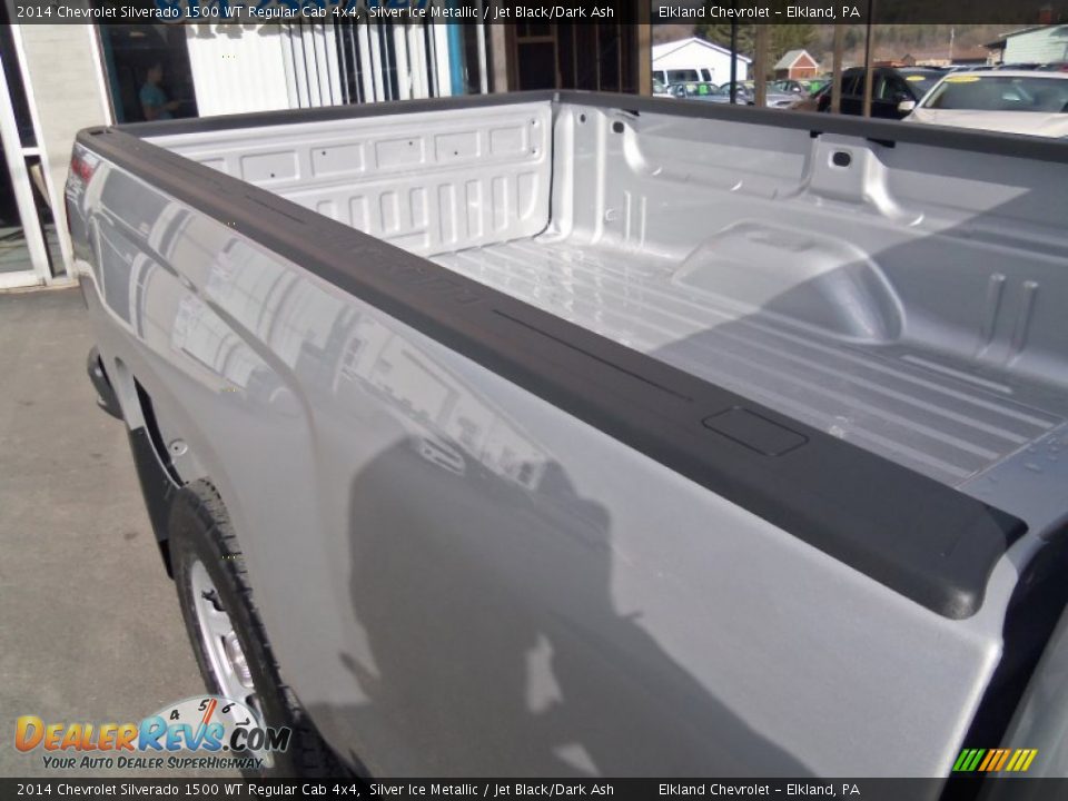 2014 Chevrolet Silverado 1500 WT Regular Cab 4x4 Silver Ice Metallic / Jet Black/Dark Ash Photo #16