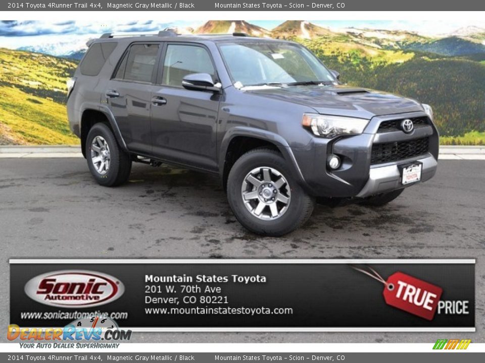 2014 Toyota 4Runner Trail 4x4 Magnetic Gray Metallic / Black Photo #1