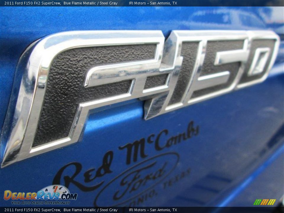 2011 Ford F150 FX2 SuperCrew Blue Flame Metallic / Steel Gray Photo #6