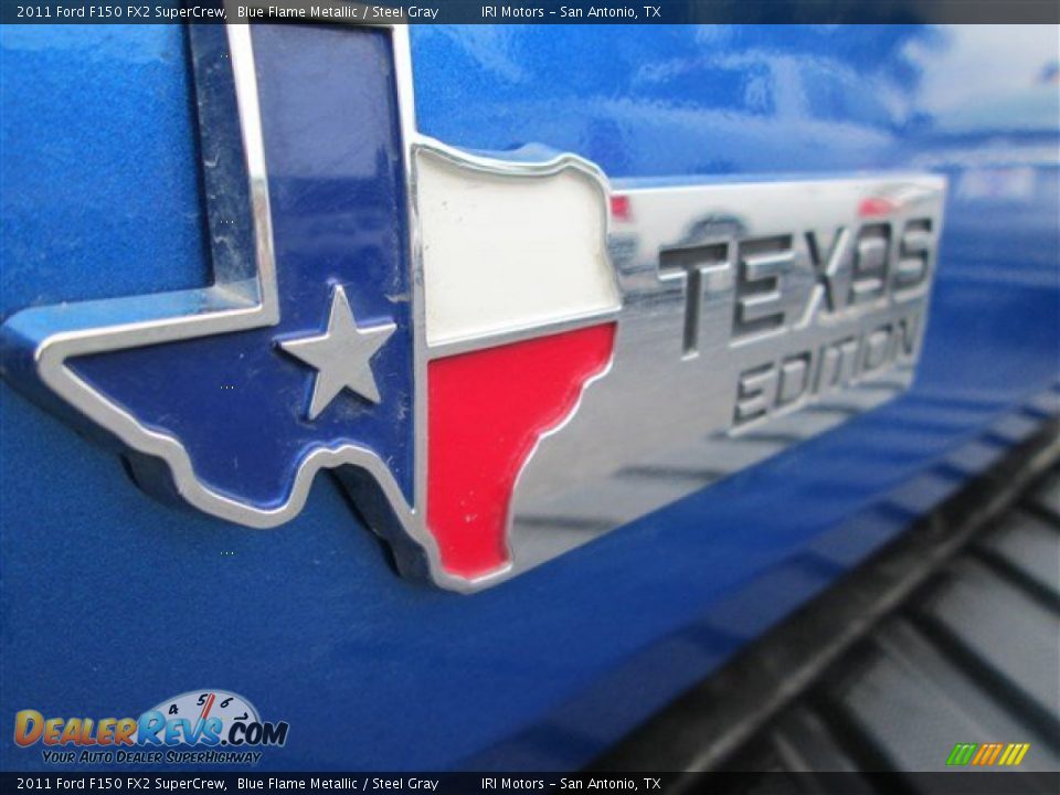 2011 Ford F150 FX2 SuperCrew Blue Flame Metallic / Steel Gray Photo #7