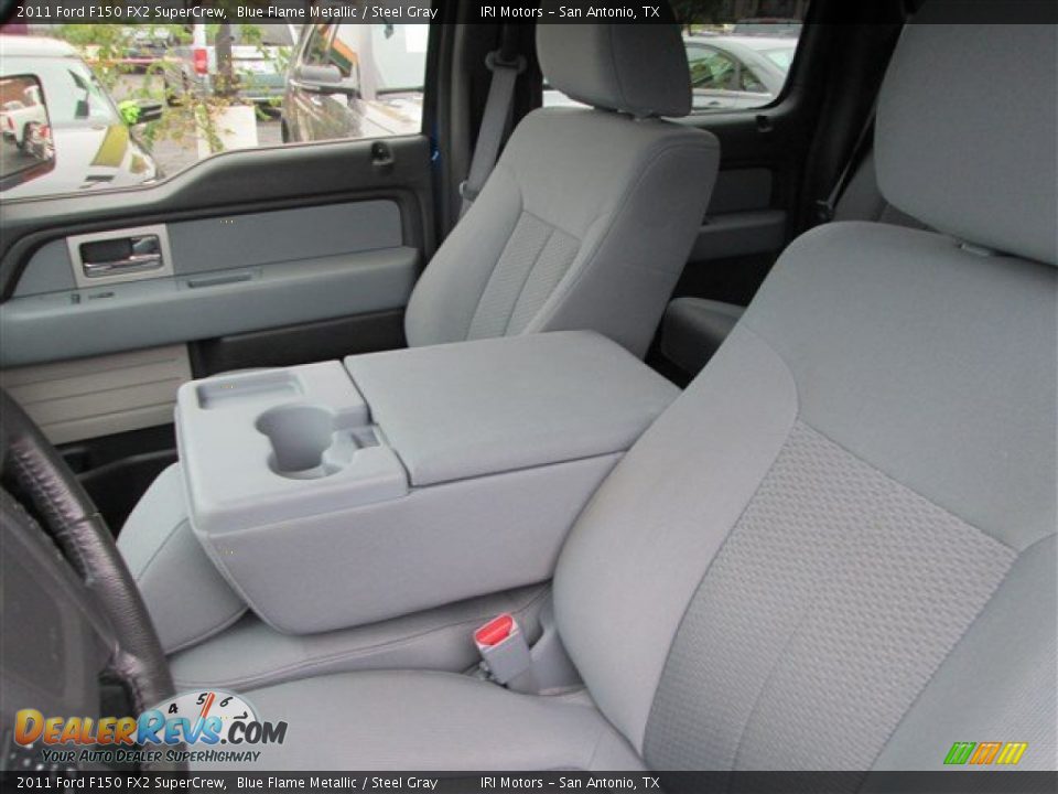 2011 Ford F150 FX2 SuperCrew Blue Flame Metallic / Steel Gray Photo #10