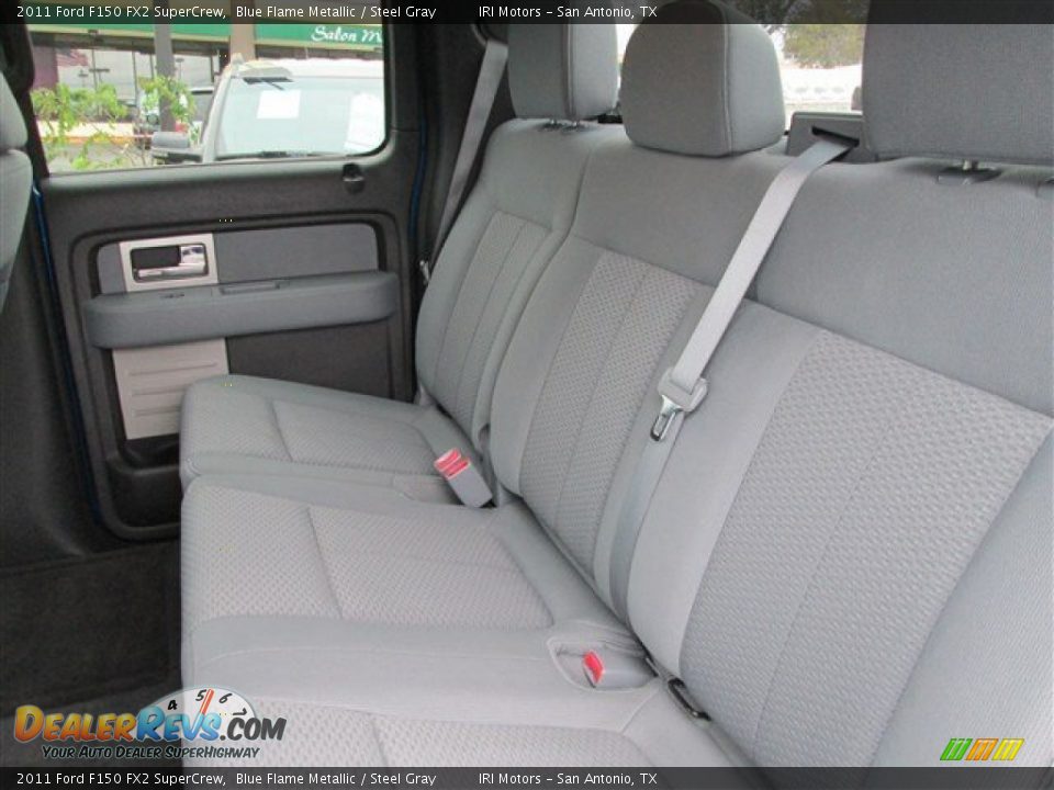 2011 Ford F150 FX2 SuperCrew Blue Flame Metallic / Steel Gray Photo #11