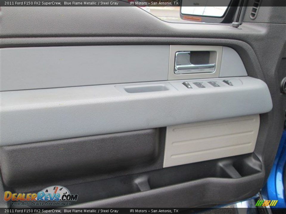 2011 Ford F150 FX2 SuperCrew Blue Flame Metallic / Steel Gray Photo #13