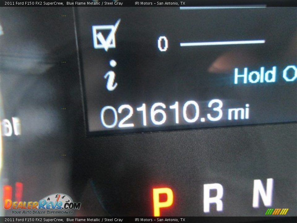 2011 Ford F150 FX2 SuperCrew Blue Flame Metallic / Steel Gray Photo #17