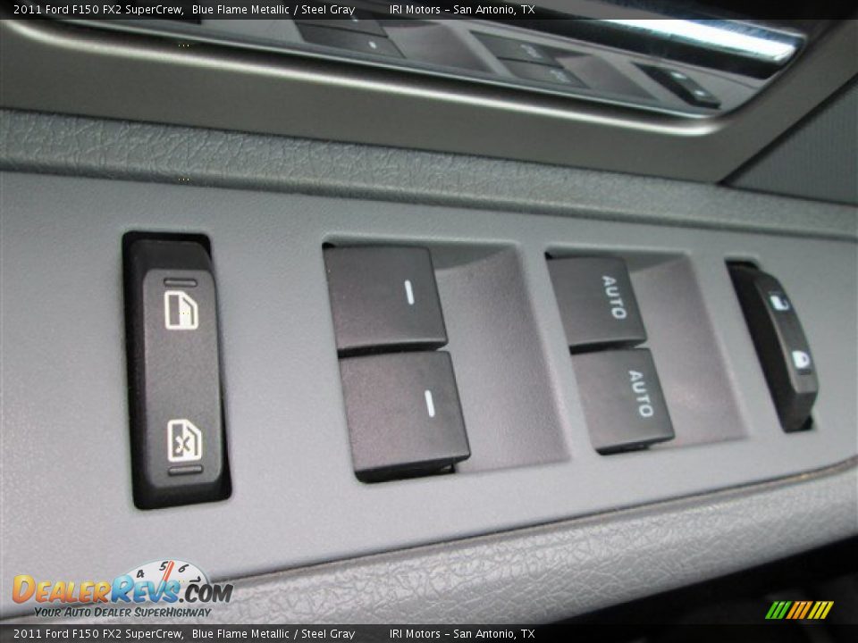 2011 Ford F150 FX2 SuperCrew Blue Flame Metallic / Steel Gray Photo #20