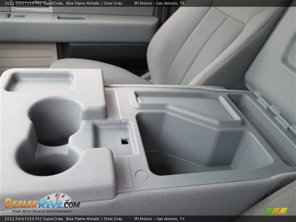 2011 Ford F150 FX2 SuperCrew Blue Flame Metallic / Steel Gray Photo #21