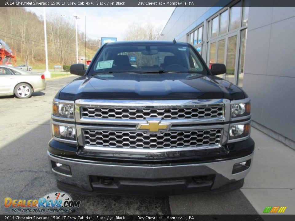 2014 Chevrolet Silverado 1500 LT Crew Cab 4x4 Black / Jet Black Photo #9