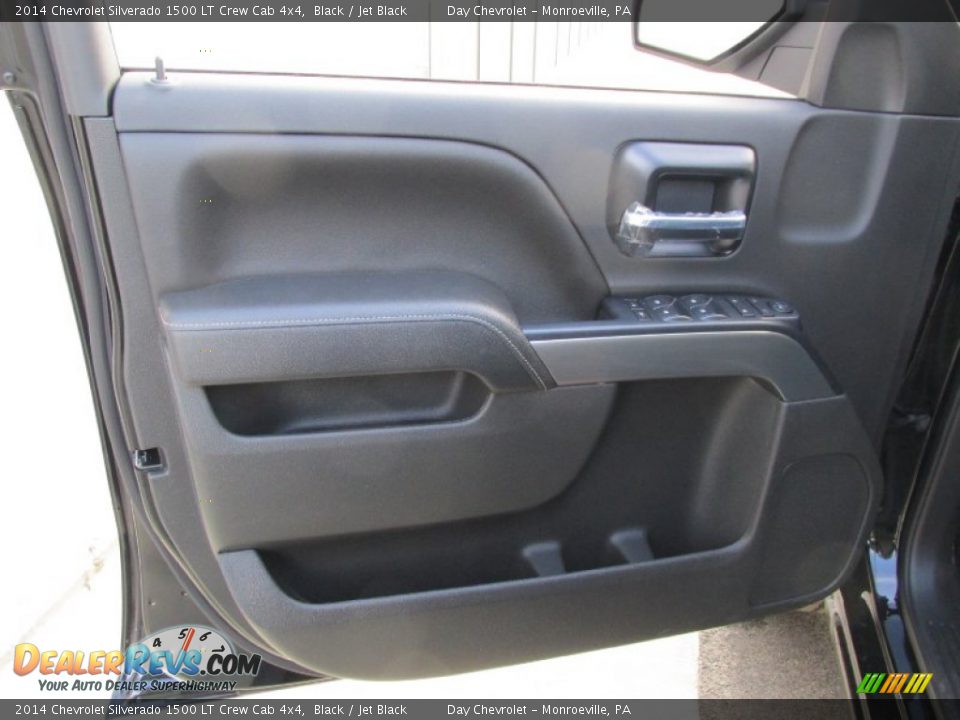 2014 Chevrolet Silverado 1500 LT Crew Cab 4x4 Black / Jet Black Photo #11