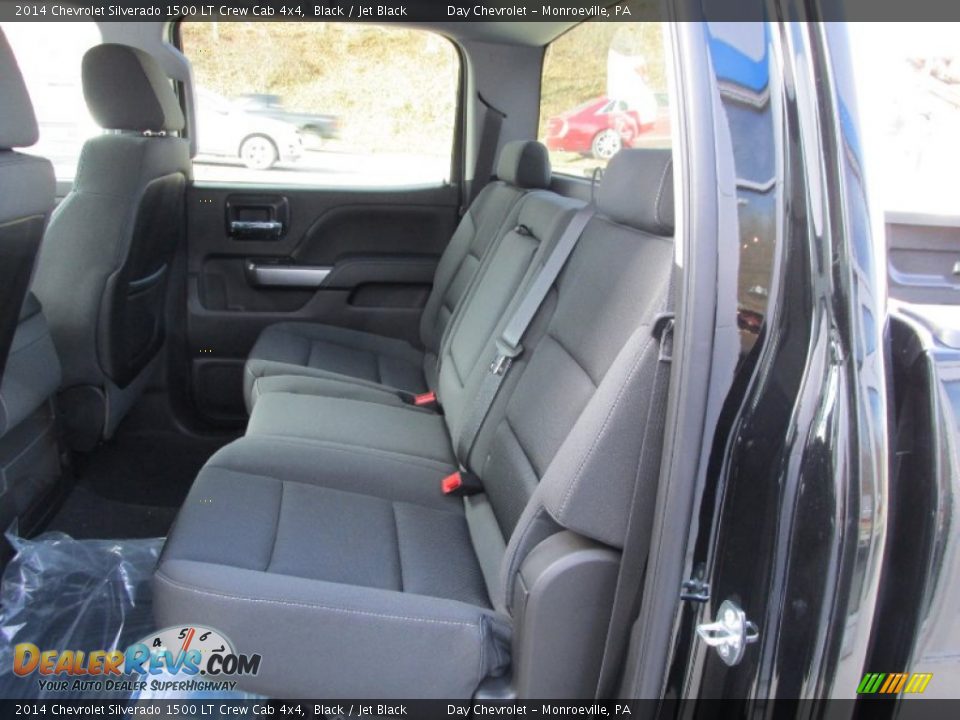 2014 Chevrolet Silverado 1500 LT Crew Cab 4x4 Black / Jet Black Photo #13