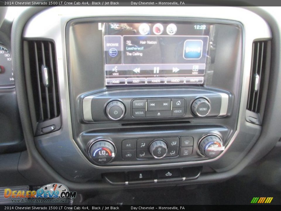 2014 Chevrolet Silverado 1500 LT Crew Cab 4x4 Black / Jet Black Photo #15