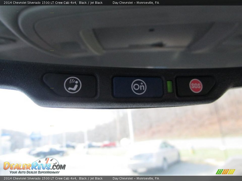 2014 Chevrolet Silverado 1500 LT Crew Cab 4x4 Black / Jet Black Photo #16