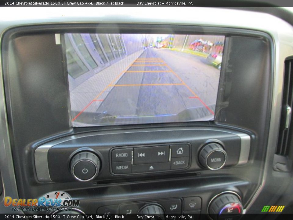 2014 Chevrolet Silverado 1500 LT Crew Cab 4x4 Black / Jet Black Photo #18