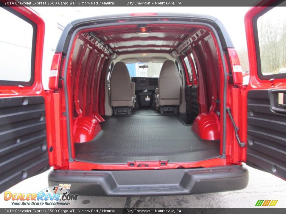 2014 Chevrolet Express 2500 Cargo WT Victory Red / Neutral Photo #18