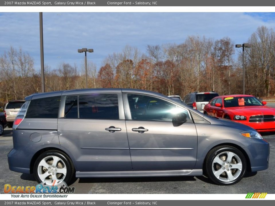 2007 Mazda MAZDA5 Sport Galaxy Gray Mica / Black Photo #2