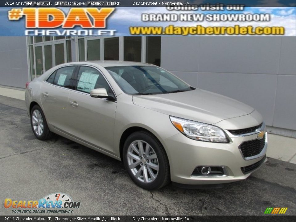 2014 Chevrolet Malibu LT Champagne Silver Metallic / Jet Black Photo #1