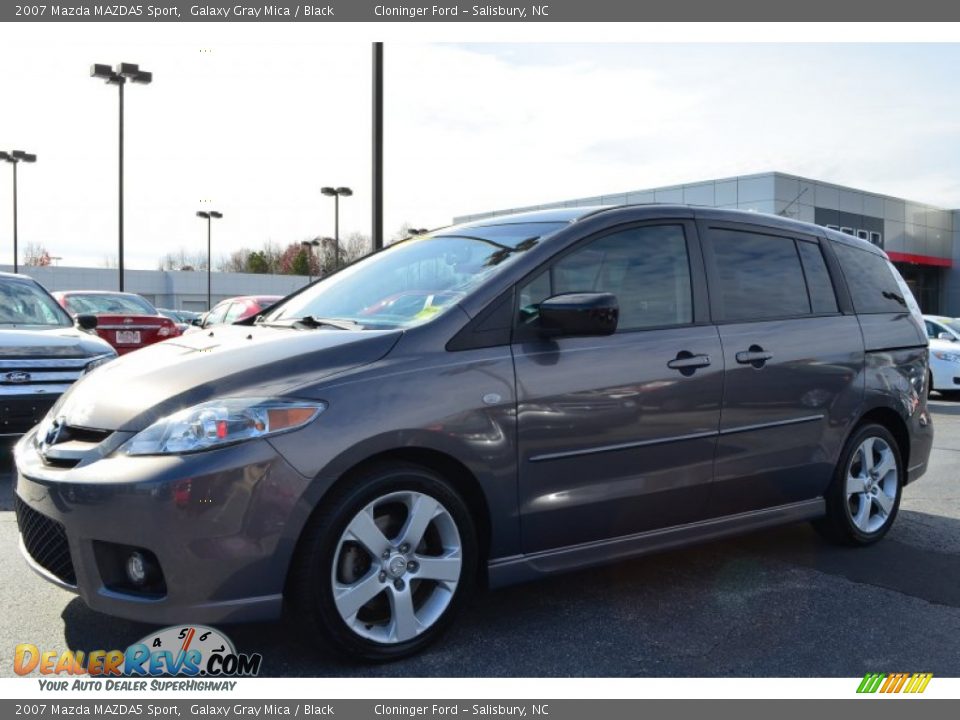 2007 Mazda MAZDA5 Sport Galaxy Gray Mica / Black Photo #6