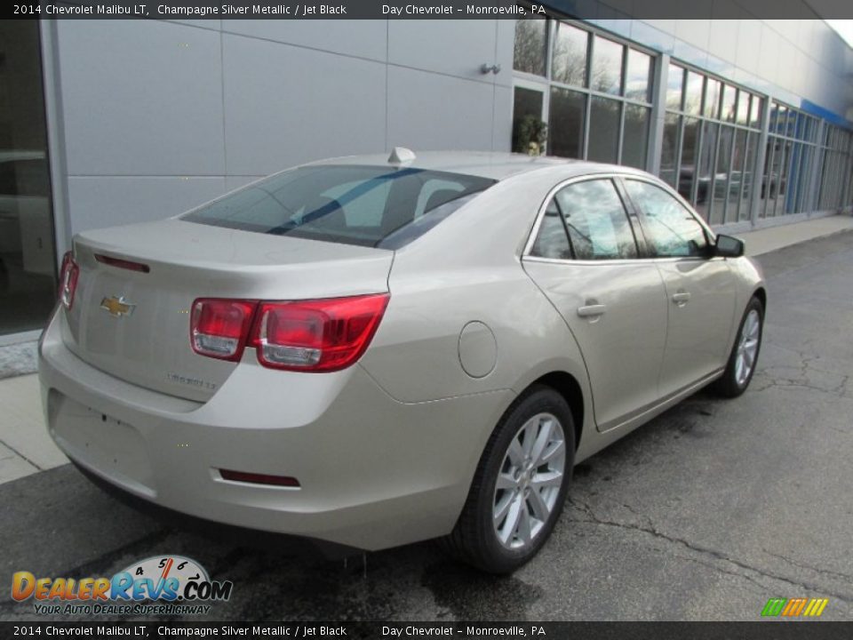 2014 Chevrolet Malibu LT Champagne Silver Metallic / Jet Black Photo #4