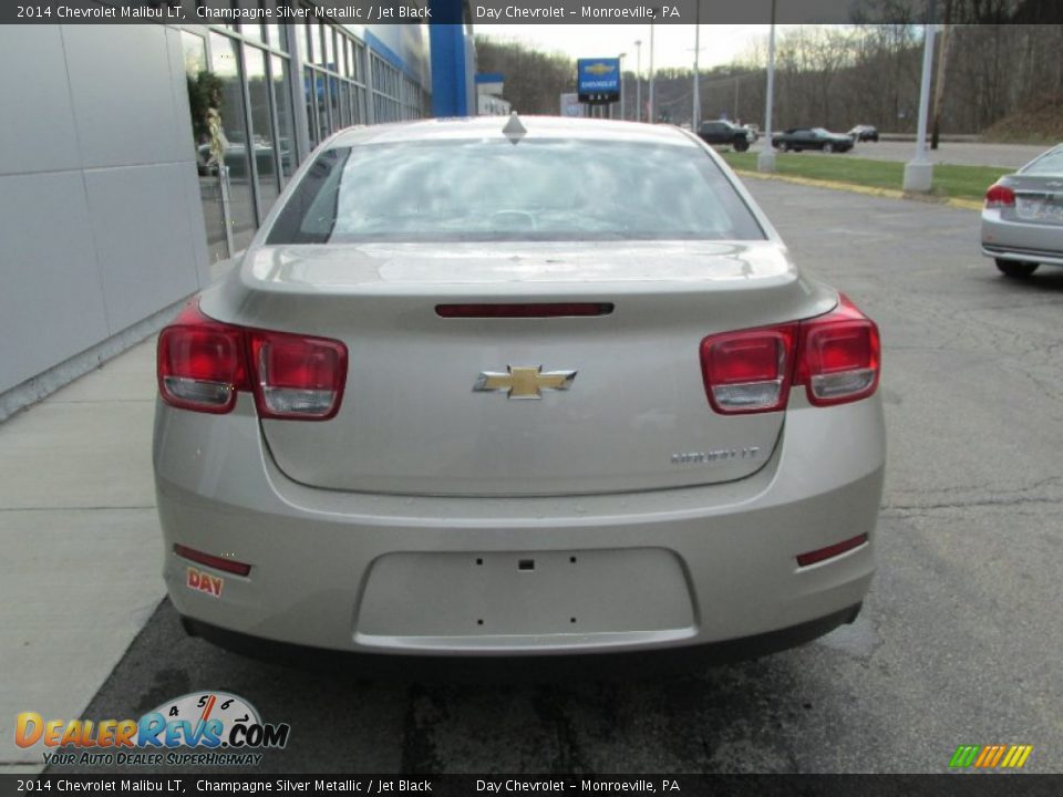 2014 Chevrolet Malibu LT Champagne Silver Metallic / Jet Black Photo #5