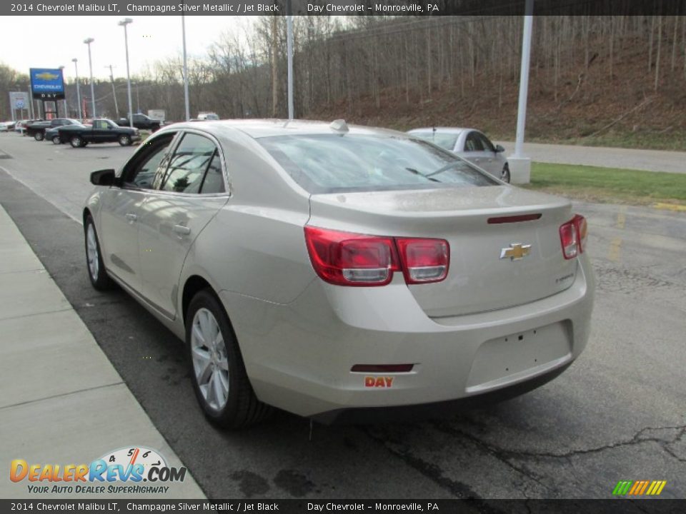 2014 Chevrolet Malibu LT Champagne Silver Metallic / Jet Black Photo #6