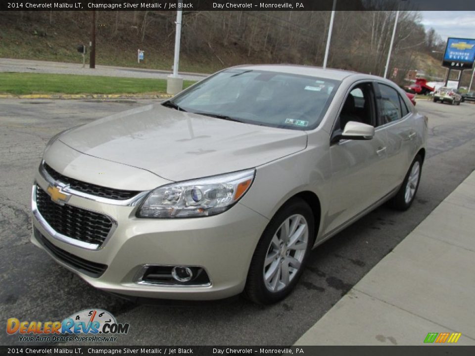 2014 Chevrolet Malibu LT Champagne Silver Metallic / Jet Black Photo #7