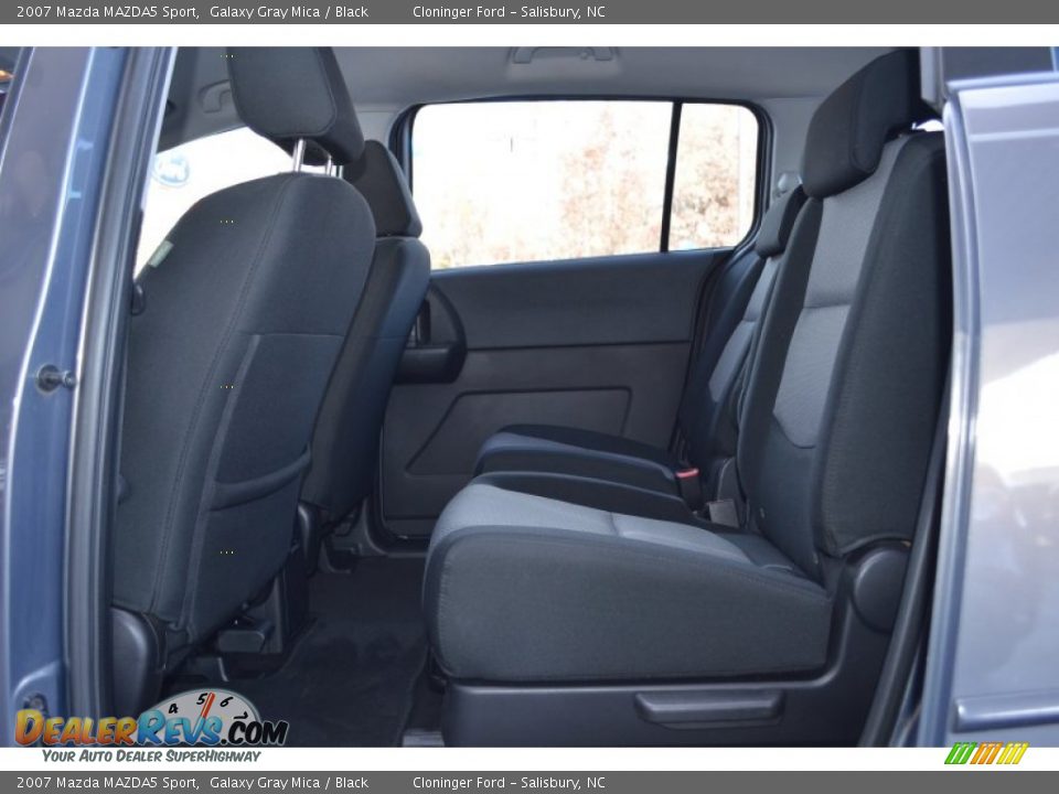 2007 Mazda MAZDA5 Sport Galaxy Gray Mica / Black Photo #11