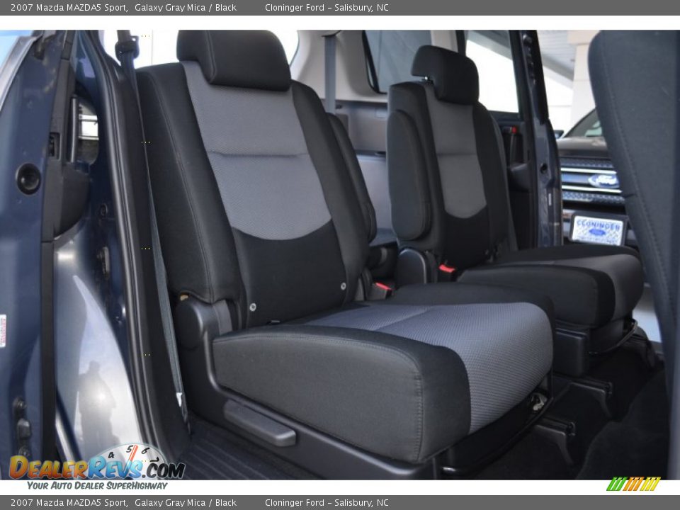 2007 Mazda MAZDA5 Sport Galaxy Gray Mica / Black Photo #12