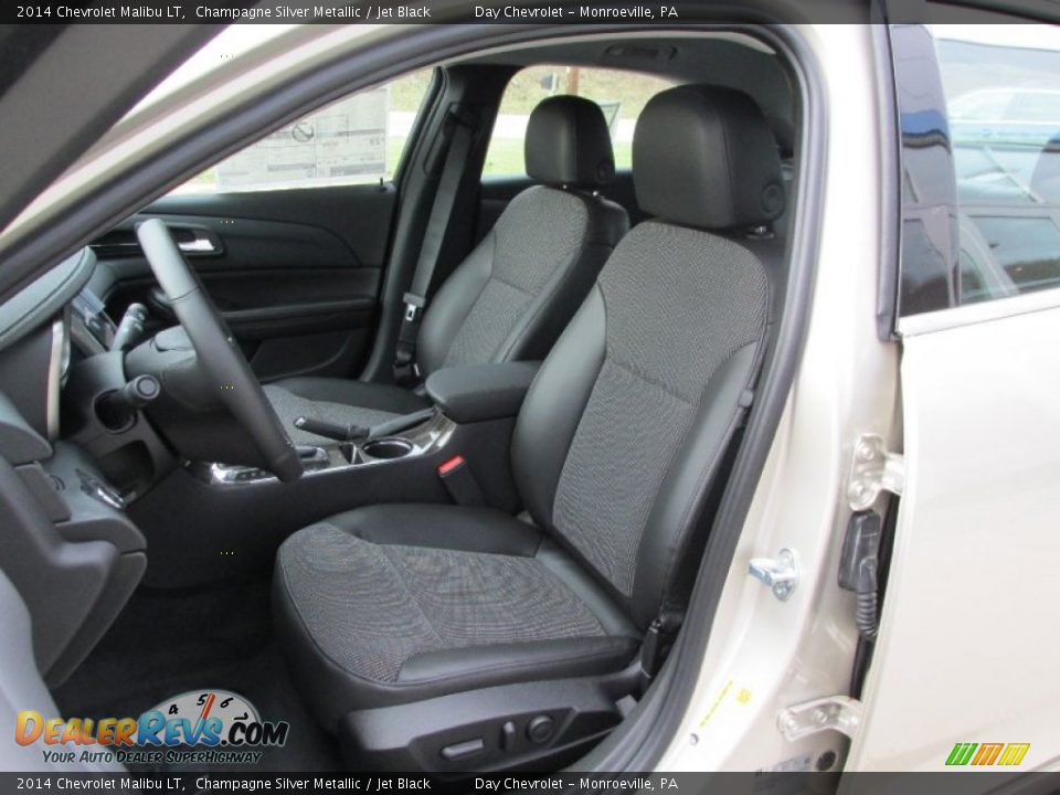 2014 Chevrolet Malibu LT Champagne Silver Metallic / Jet Black Photo #11