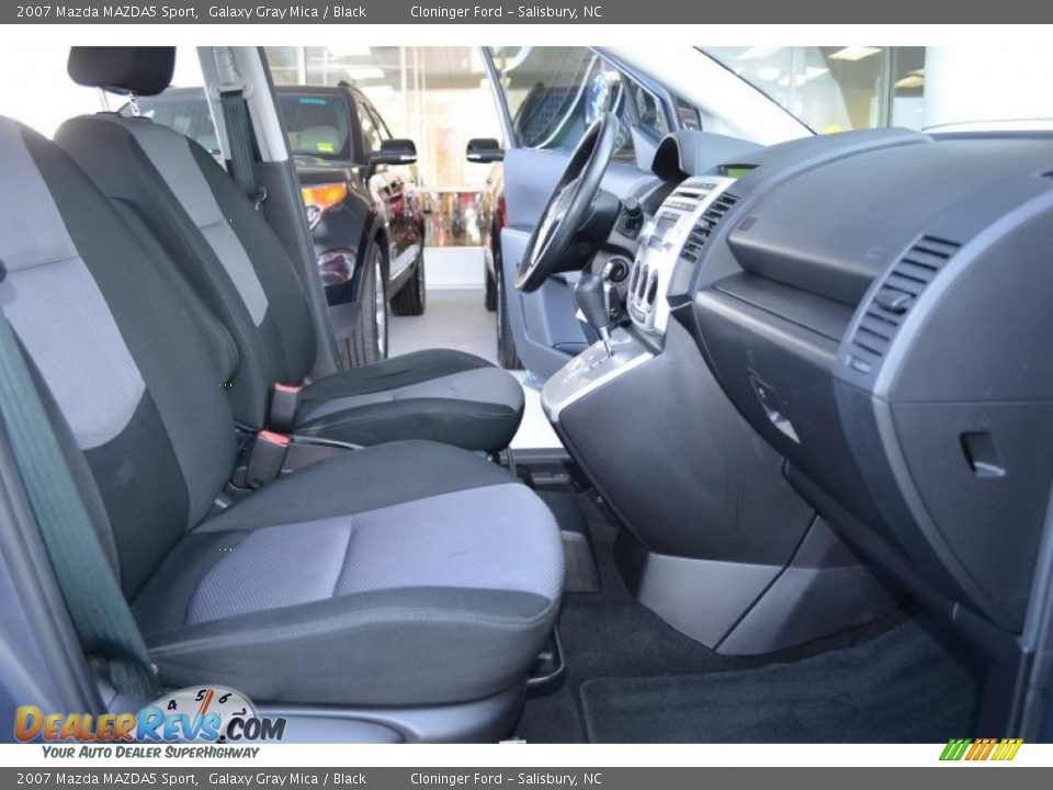 2007 Mazda MAZDA5 Sport Galaxy Gray Mica / Black Photo #15