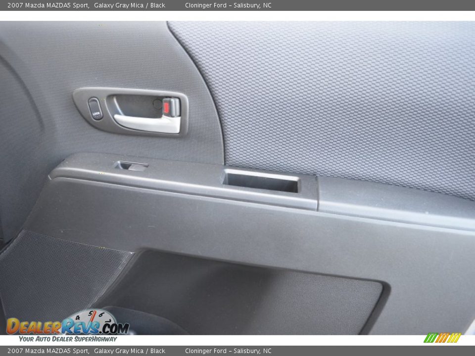 2007 Mazda MAZDA5 Sport Galaxy Gray Mica / Black Photo #16