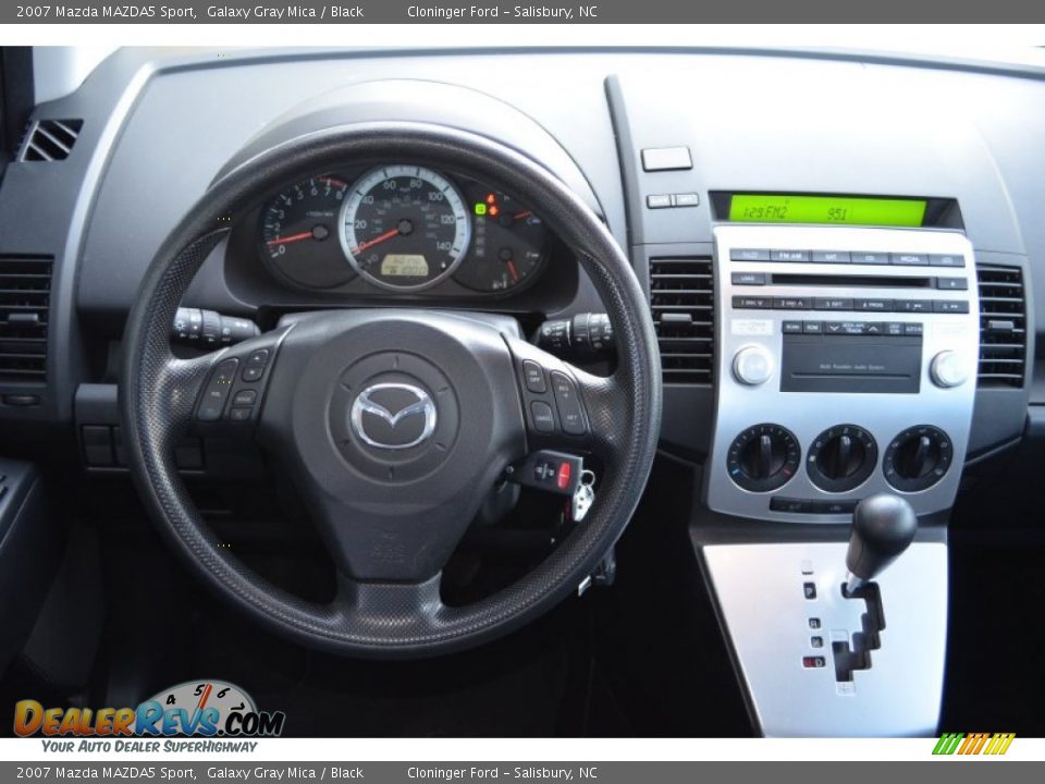 2007 Mazda MAZDA5 Sport Galaxy Gray Mica / Black Photo #19