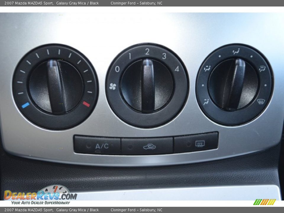 2007 Mazda MAZDA5 Sport Galaxy Gray Mica / Black Photo #21