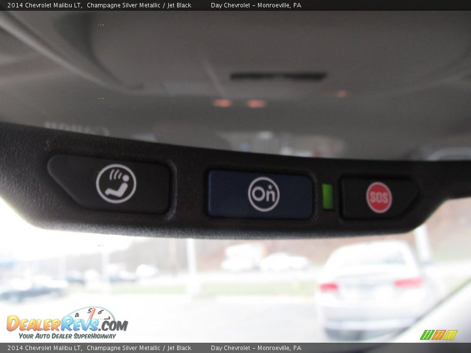 2014 Chevrolet Malibu LT Champagne Silver Metallic / Jet Black Photo #17