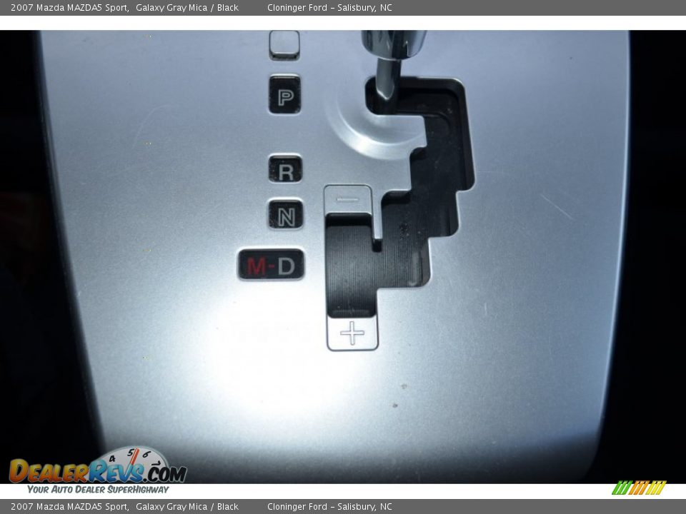 2007 Mazda MAZDA5 Sport Galaxy Gray Mica / Black Photo #23